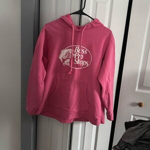 Pink Bass Pro shops hoodie